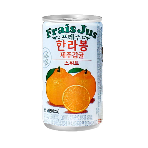 일화 프레주 한라봉 제주감귤 175ml 30캔 음료수 오렌지 주스 감귤주스 (푸레주 한라봉 제주감귤 175)